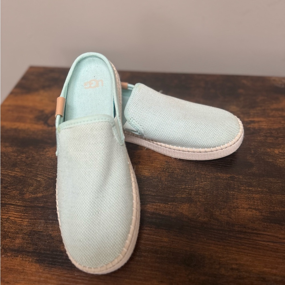 UGG Light Blue Slip-On Slippers - Picture 8 of 9